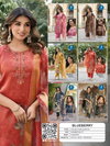 Blueberry By Kaya Shimmer Butti Kurti With Bottom Dupatta Wholesalers In Surat